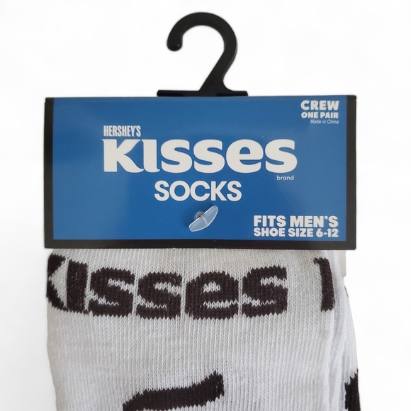 NEW Men's Hershey's Kisses candy novelty funny crew socks - Picture 3 of 5